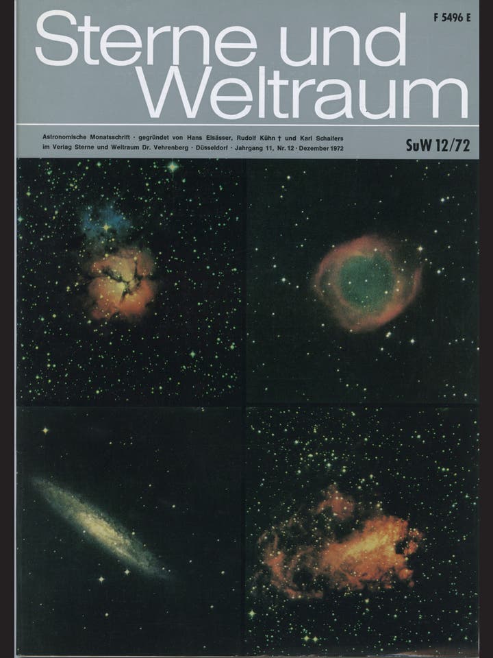 Sterne und Weltraum - 12/1972 - Dezember 1972