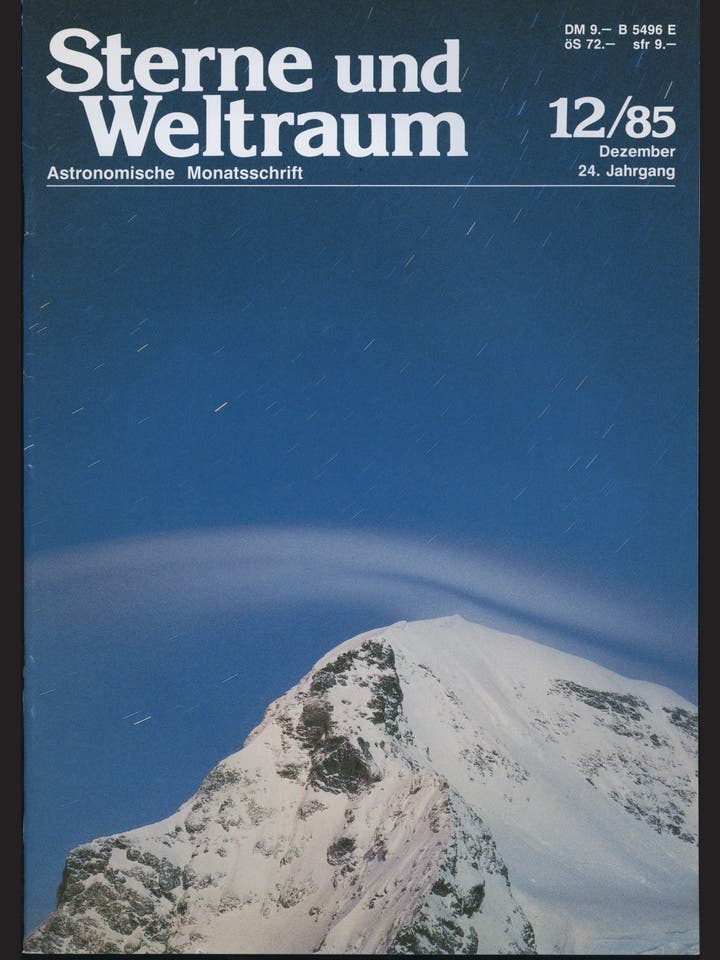 Sterne und Weltraum - 12/1985 - Dezember 1985
