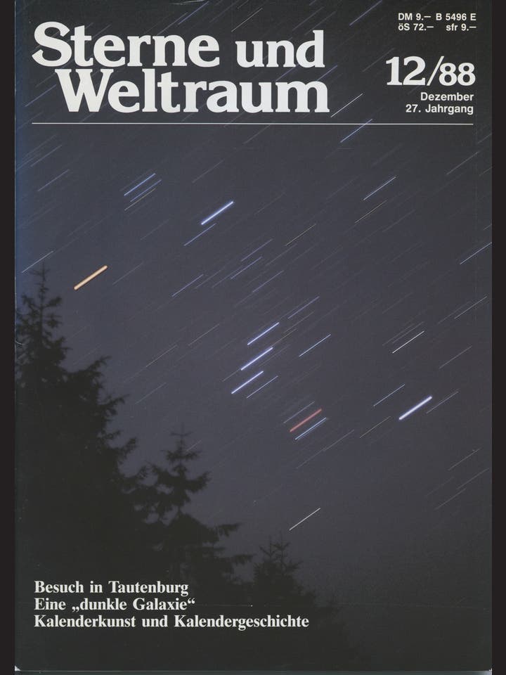 Sterne und Weltraum - 12/1988 - Dezember 1988
