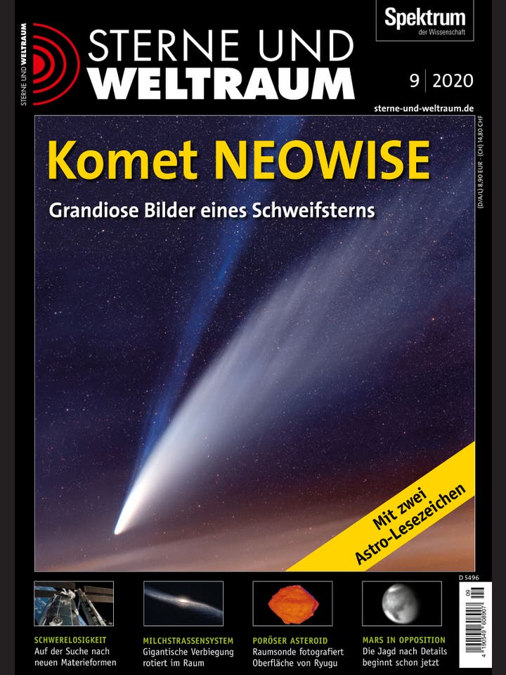 Sterne und Weltraum - 9/2020 - Komet NEOWISE