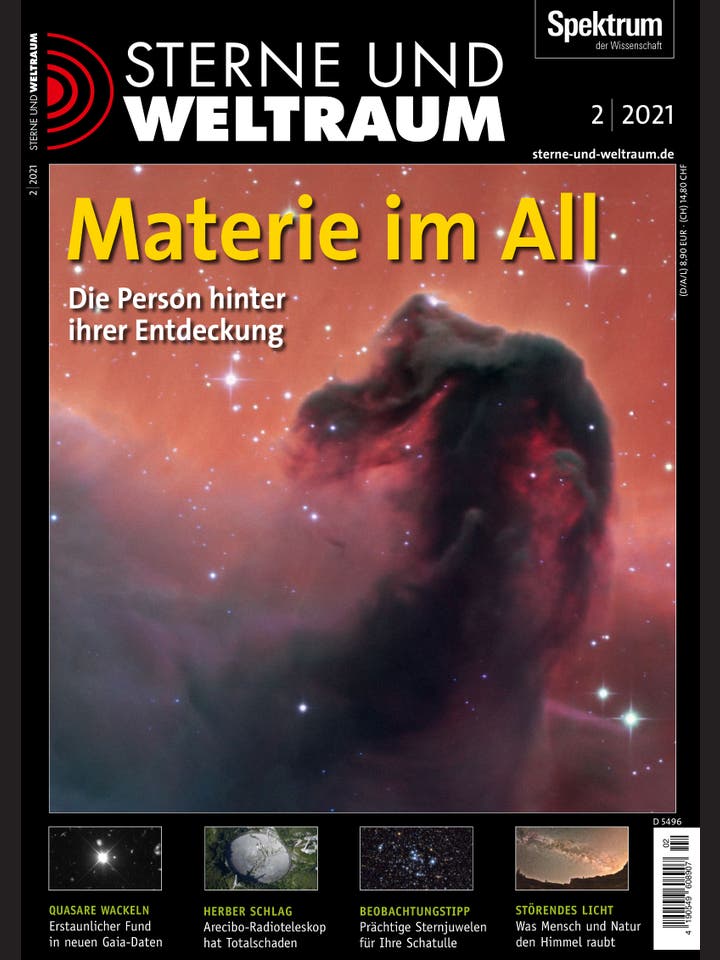 Sterne und Weltraum – 2/2021 – Materie im All