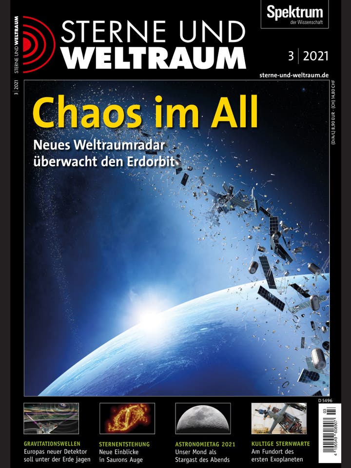 Sterne und Weltraum - 3/2021 - Chaos im All