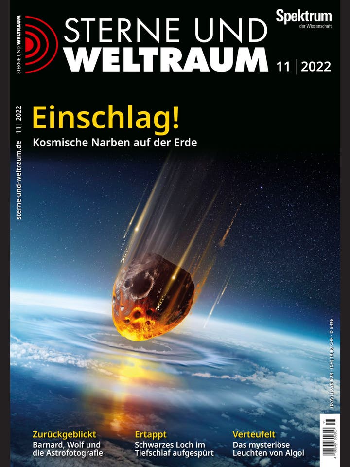 Sterne und Weltraum - 11/2022 - Einschlag!