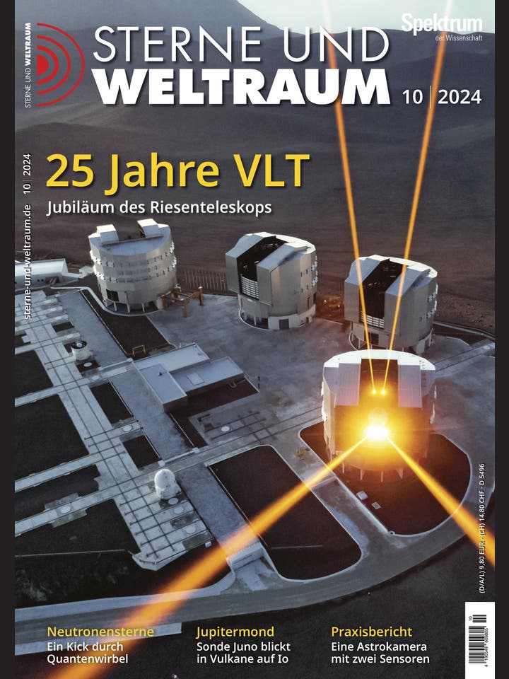 Estrellas y espacio – 10/2024 – 25 años del VLT – aniversario del telescopio gigante