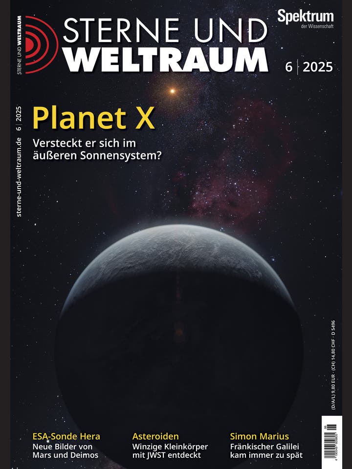 Sterne und Weltraum - 6/2025 - Planet X