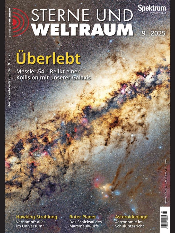 Sterne und Weltraum - 9/2025 - Überlebt – Messier 54 – Relikt einer Kollision mit unserer Galaxis