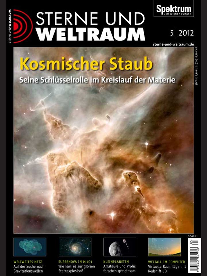 Sterne und Weltraum - 5/2012 - Kosmischer Staub
