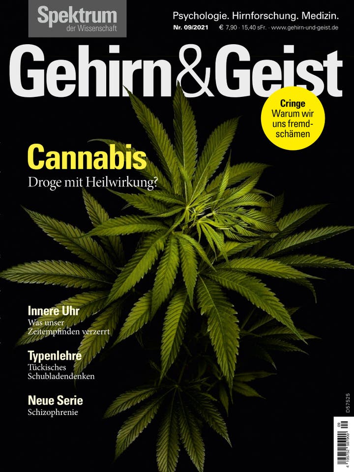 Gehirn&Geist - 9/2021 - Cannabis - Droge mit Heilwirkung?