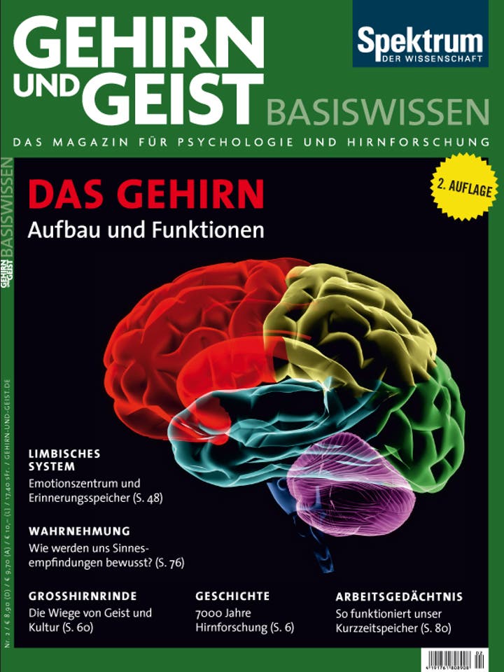 Gehirn&Geist Basiswissen - 2/2013 - Teil 2: Das Gehirn