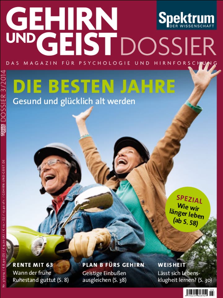 Gehirn&Geist Dossier - 3/2014 - Die besten Jahre