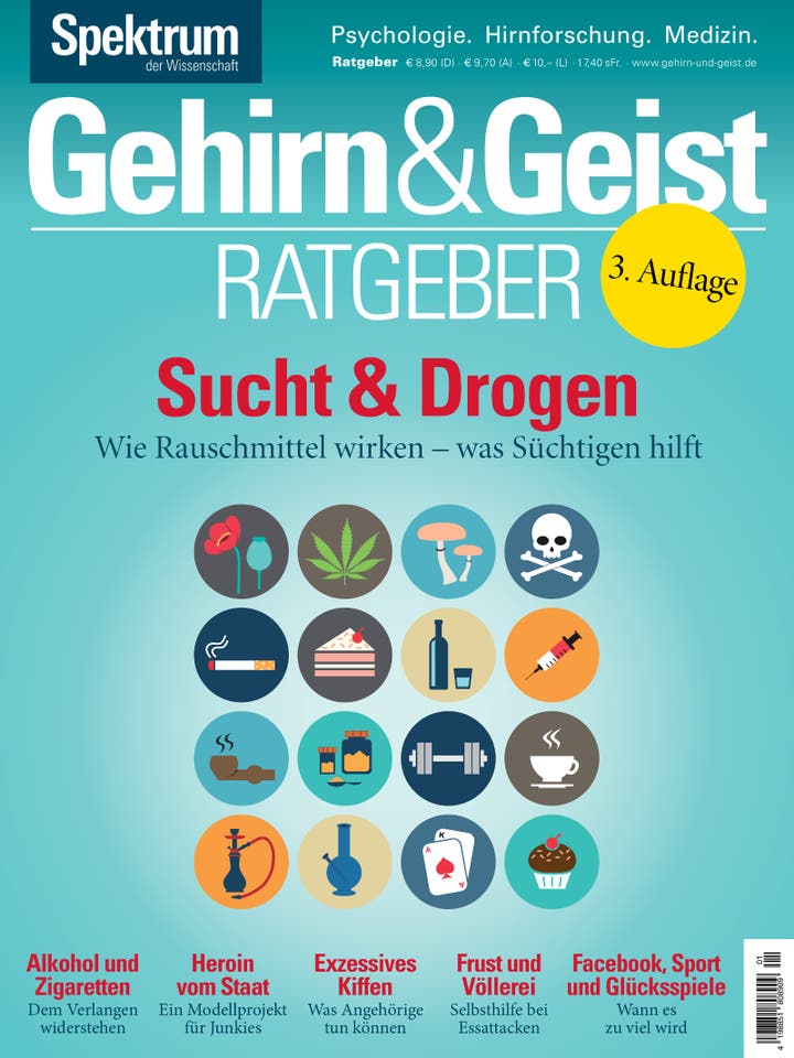 Gehirn&Geist Ratgeber - 1/2018 - Sucht & Drogen