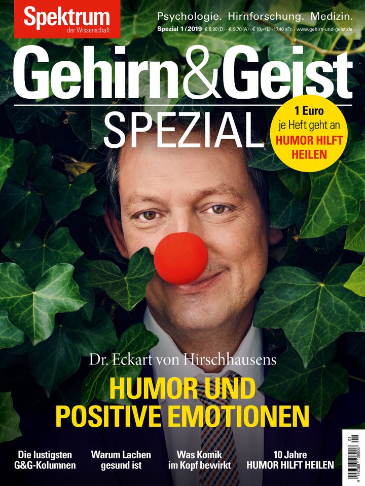Gehirn&Geist Spezial:  Dr. Eckart von Hirschhausens Humor und positive Emotionen