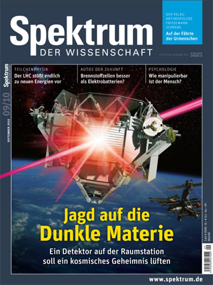 Spektrum der Wissenschaft - 9/2010 - Jagd auf Dunkle Materie