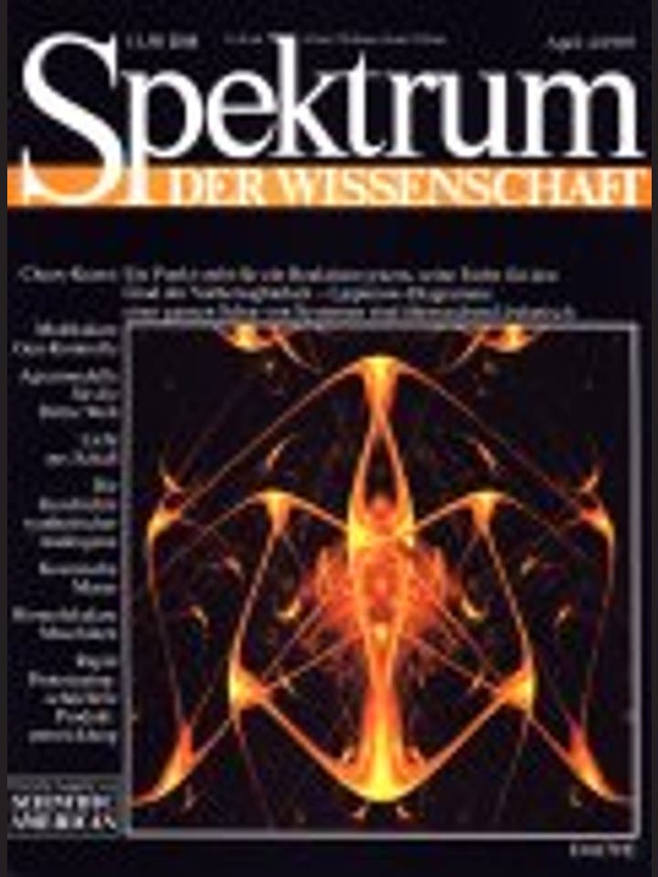 Spektrum der Wissenschaft - 4/1995 - 4 / 1995