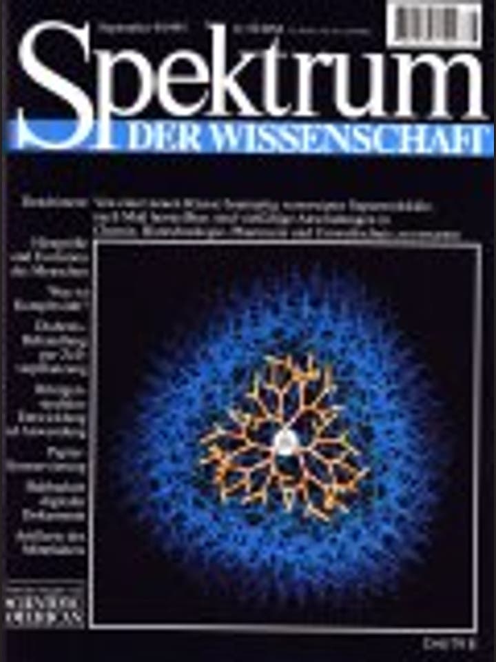 Spektrum der Wissenschaft - 9/1995 - 9 / 1995
