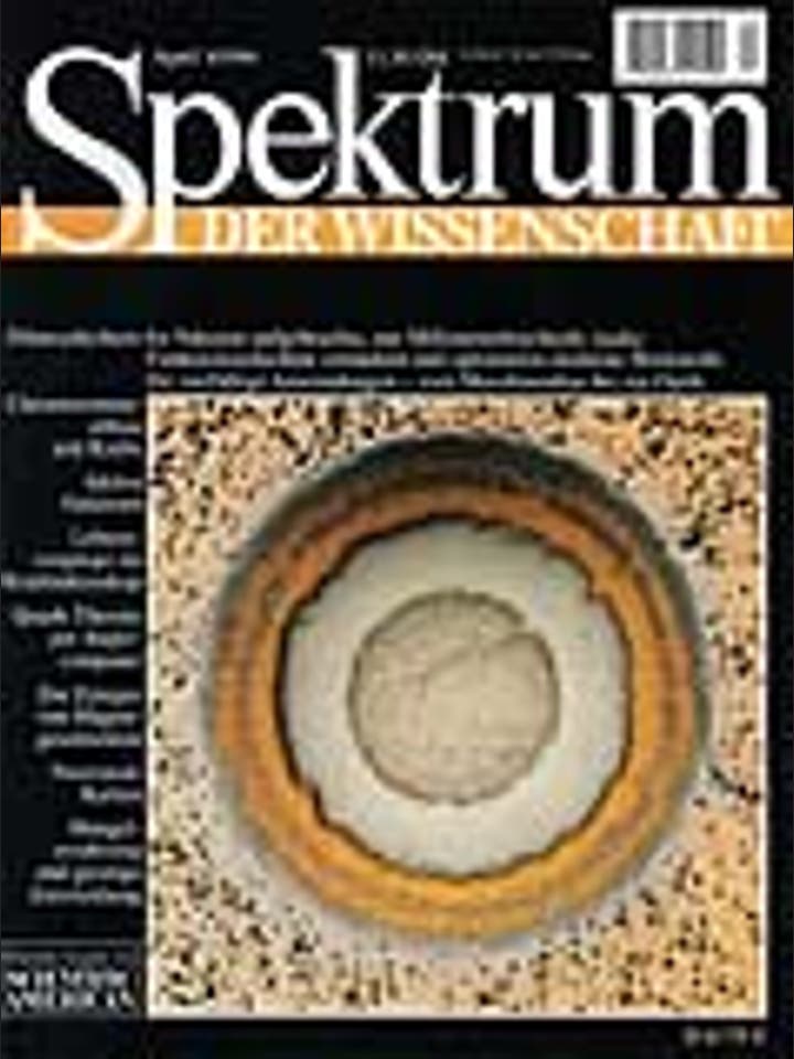 Spektrum der Wissenschaft – 4/1996 – 4 / 1996