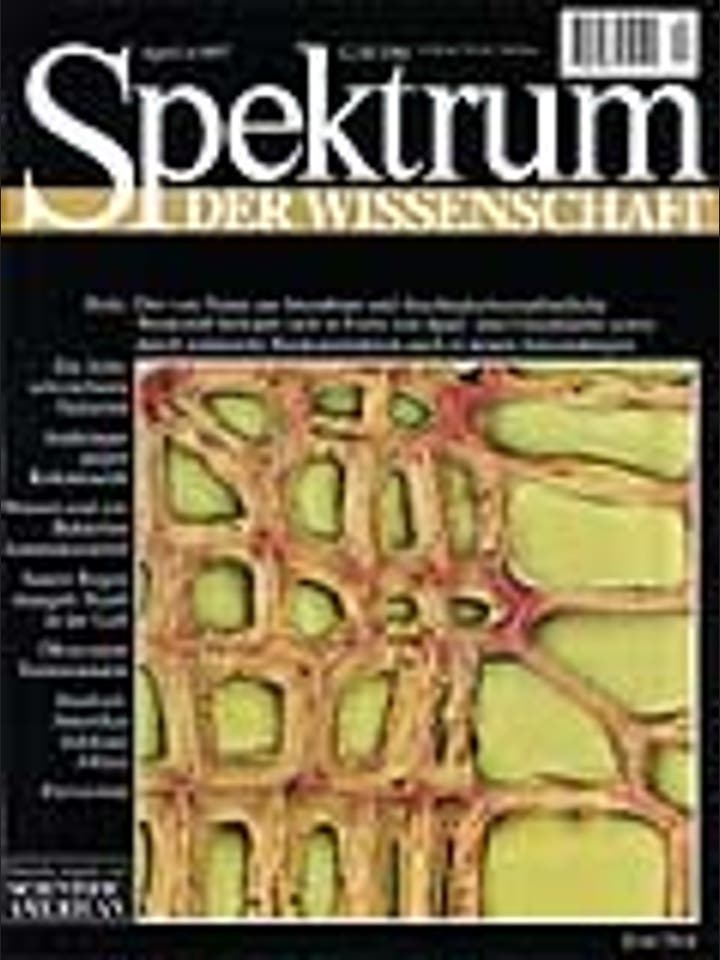 Spektrum der Wissenschaft – 4/1997 – 4 / 1997