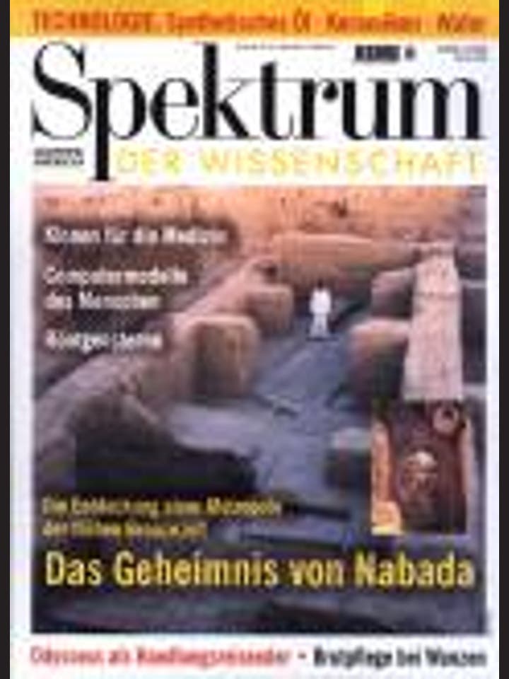 Spektrum der Wissenschaft – 4/1999 – 4 / 1999