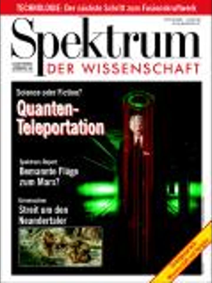 Spektrum der Wissenschaft - 6/2000 - 6 / 2000