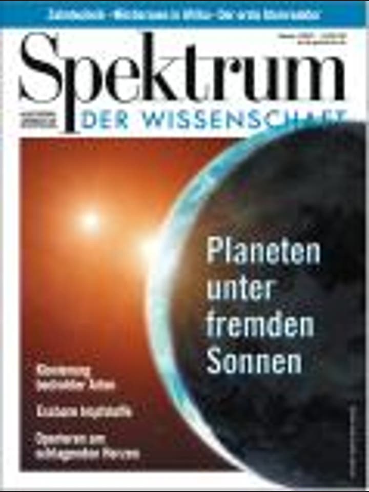 Spektrum der Wissenschaft - 1/2001 - 1 / 2001
