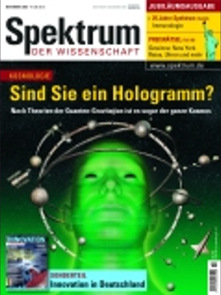 Spektrum der Wissenschaft - 11/2003 - 11 / 2003