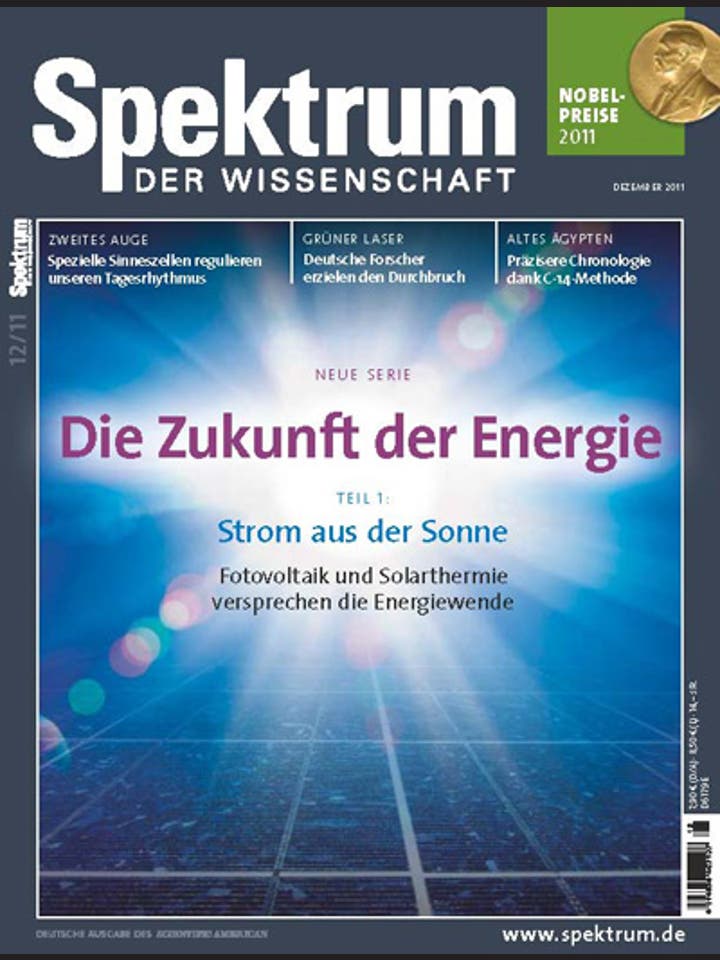 Spektrum der Wissenschaft – 12/2011 – Die Zukunft der Energie