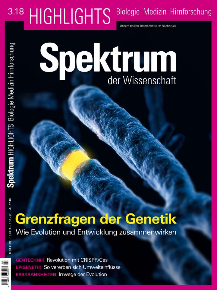 Spektrum der Wissenschaft Highlights - 3/2018 - Grenzfragen der Genetik