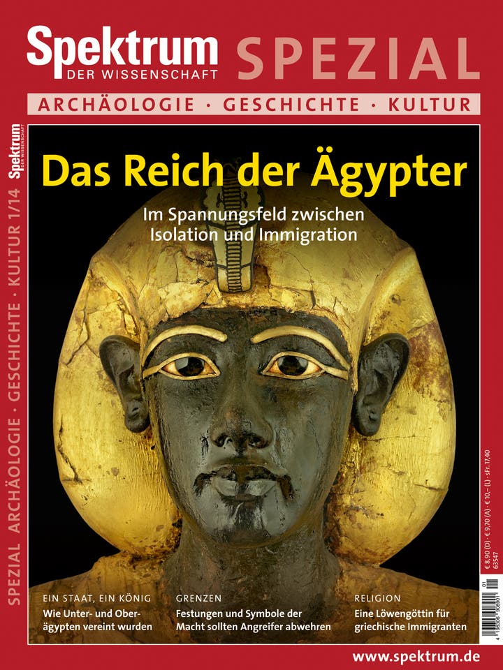 Spektrum der Wissenschaft Spezial Archäologie – Geschichte – Kultur – 1/2014 – Das Reich der Ägypter