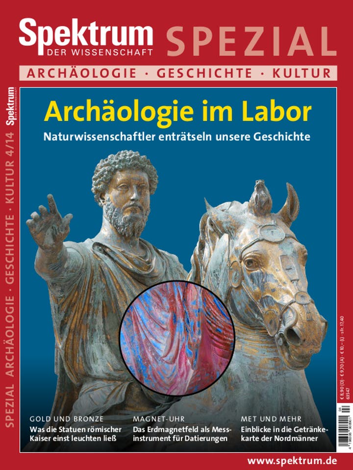 Spektrum Spezial Archäologie – Geschichte – Kultur:  Archäologie im Labor