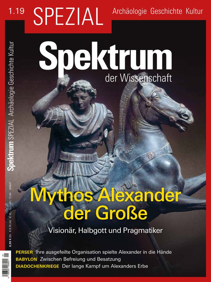 Spektrum Spezial Archäologie – Geschichte – Kultur:  Mythos Alexander der Große