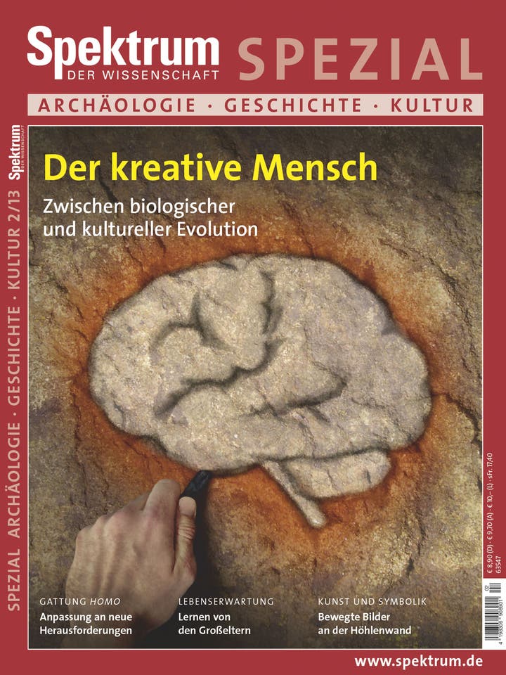 Spektrum der Wissenschaft Spezial Archäologie - Geschichte - Kultur - 2/2013 - Der kreative Mensch