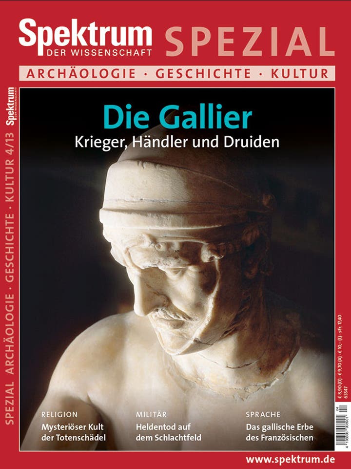 Spektrum der Wissenschaft Spezial Archäologie - Geschichte - Kultur - 4/2013 - Die Gallier