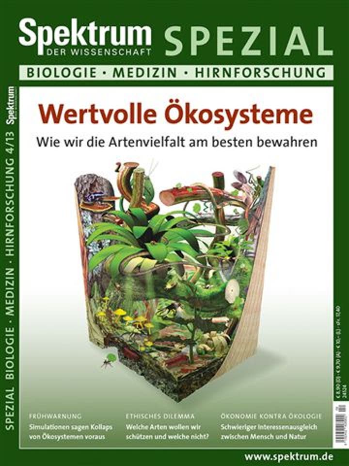 Spektrum der Wissenschaft Spezial Biologie - Medizin - Hirnforschung - 4/2013 - Wertvolle Ökosysteme
