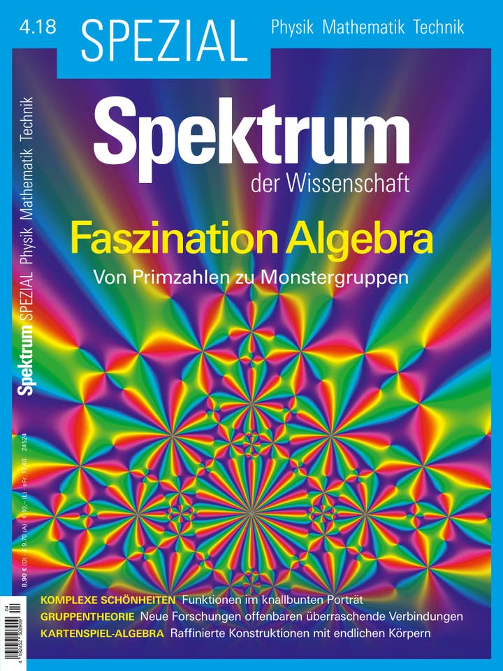 Spektrum der Wissenschaft Spezial Physik - Mathematik - Technik - 4/2018 - Faszination Algebra