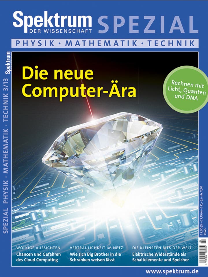 Spektrum der Wissenschaft Spezial Physik – Mathematik – Technik – 3/2013 – Die neue Computer-Ära