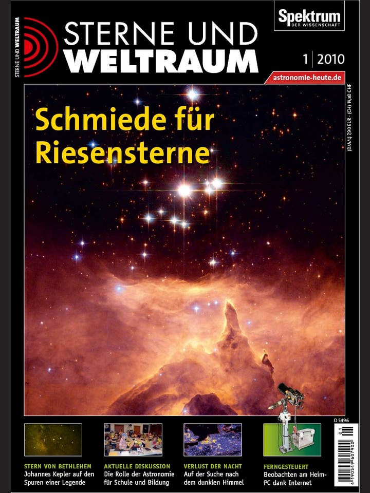 Sterne und Weltraum - 1/2010 - Januar 2010