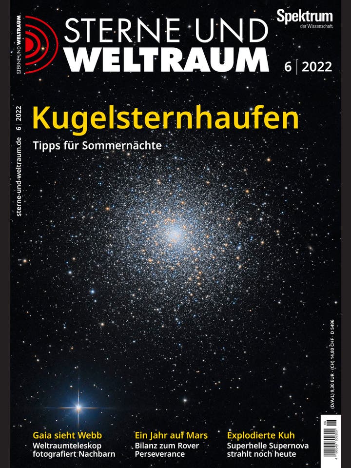 Sterne und Weltraum - 6/2022 - Kugelsternhaufen