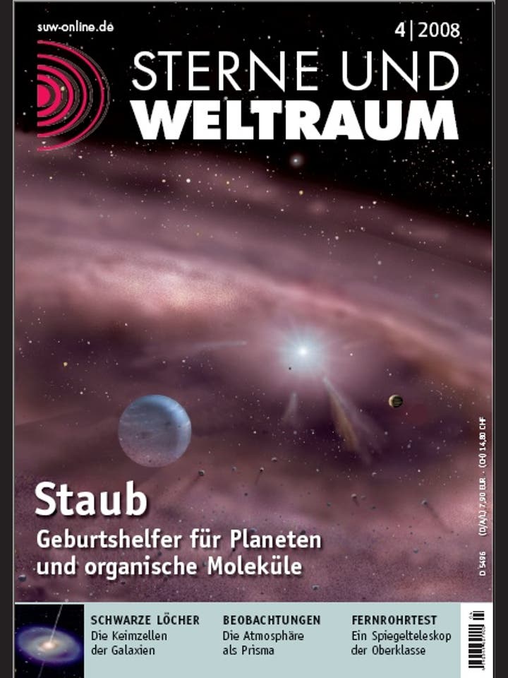 Sterne und Weltraum – 4/2008 – April 2008