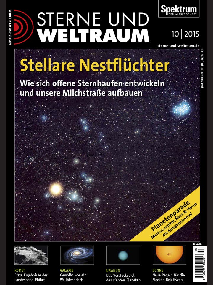 Sterne und Weltraum - 10/2015 - Stellare Nestflüchter