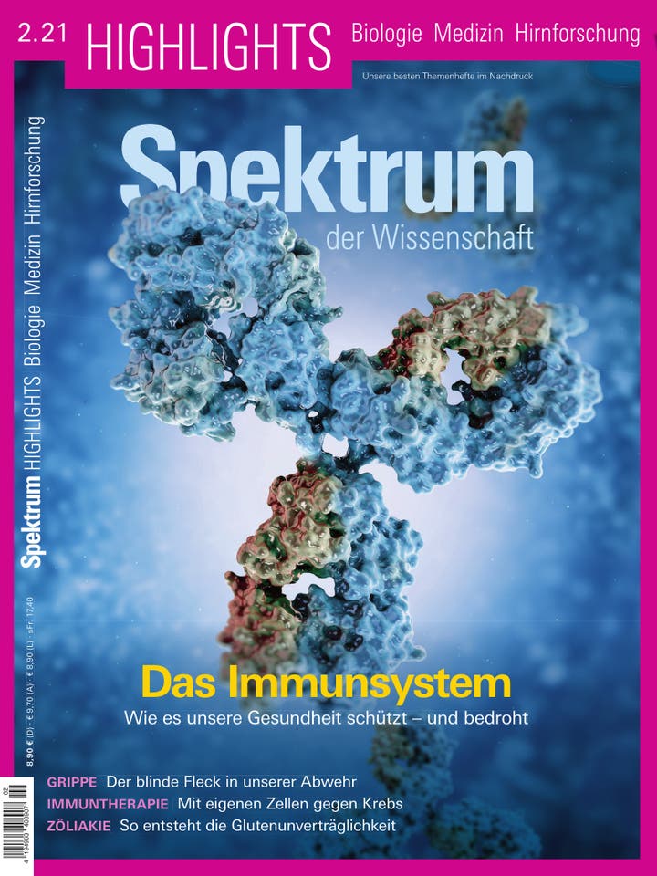 Spektrum der Wissenschaft Highlights 2/2021<br /> Das Immunsystem