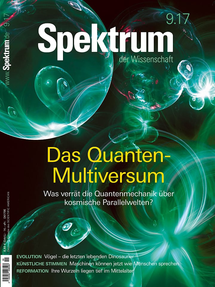 Das Quantenmultiversum - Spektrum der Wissenschaft 9/2017 - Spektrum