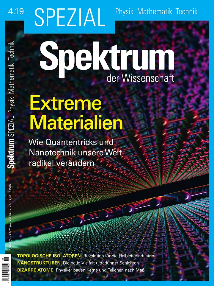Spezial Physik - Mathematik - Technik 4/2019 Spezial Physik - Mathematik - Technik 4/2019