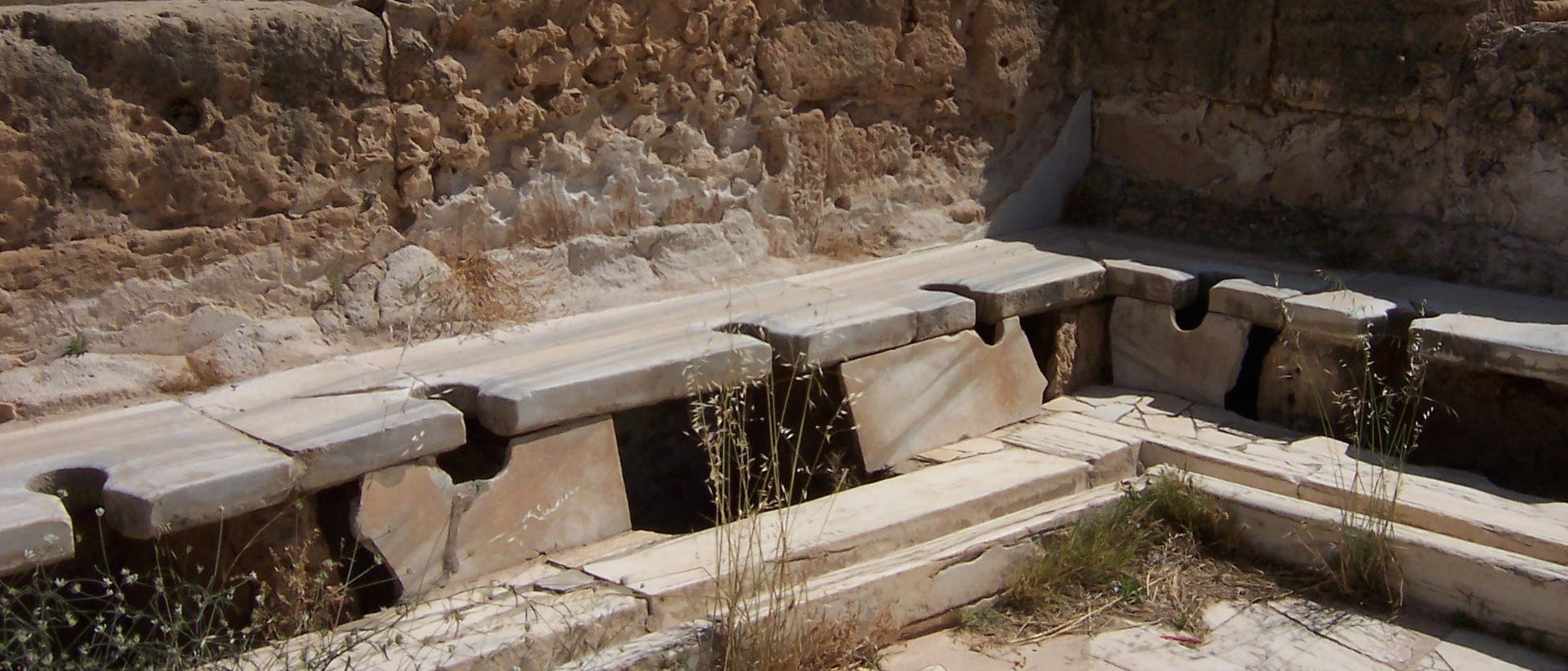Latrine von Leptis Magna Latrine von Leptis Magna