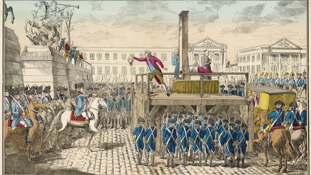 Die Exekution von Ludwig XI.