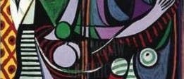 Picasso - Frau mit Spiegel Picasso - Frau mit Spiegel