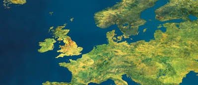 Europa aus dem All Europa aus dem All