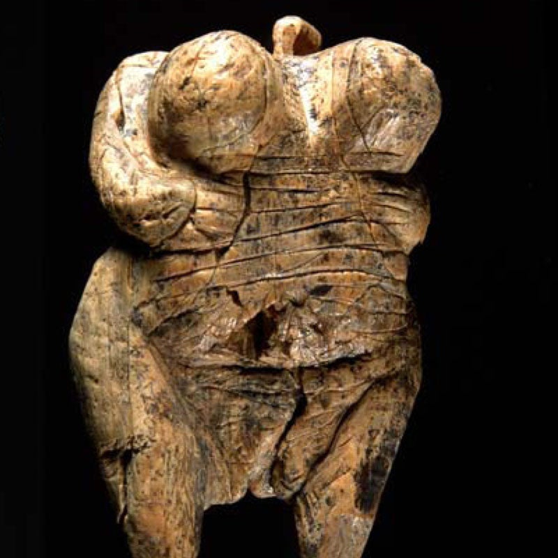 Venus von Schelklingen Venus vom Hohlefels ca 35.000 Jahre Steinzeit-Kunst 