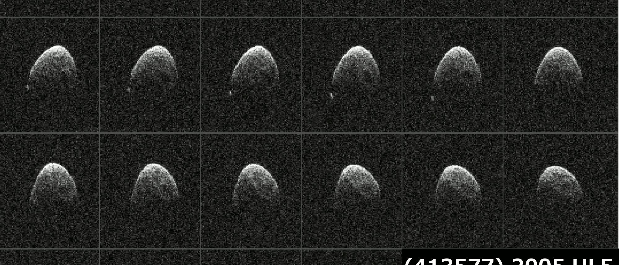 Asteroid 2005 UL5 am 20. November 2015 (Radarkarten von Goldstone) Asteroid 2005 UL5 am 20. November 2015 (Radarkarten von Goldstone)