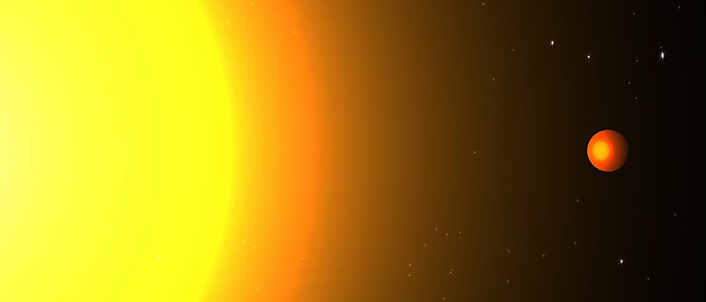 Der Exoplanet Kepler 78b (künstlerische Darstellung) Der Exoplanet Kepler 78b (künstlerische Darstellung)