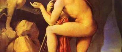 Jean-Auguste-Dominique Ingre - Ödipus und die Sphinx Jean-Auguste-Dominique Ingre - Ödipus und die Sphinx